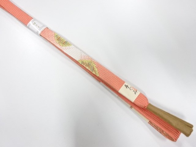 JAPANESE KIMONO / UNUSED KOREI HAND-TIED OBIJIME